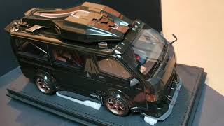 Unboxing Rare DreamWalkers Toyota HiAce D550 Van Diecast Toy Car