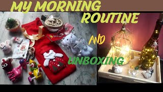 Indian Mom Daily Morning routine | আমার সকালের সব কাজকর্ম ?| Unboxing my Amazon shoping ? |