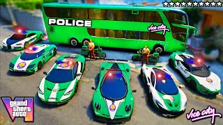 Stealing RARE VICE CITY POLICE CARS  With Franklin GTA 5 RP! by Aves 2,674 views 3 months ago 28 minutes