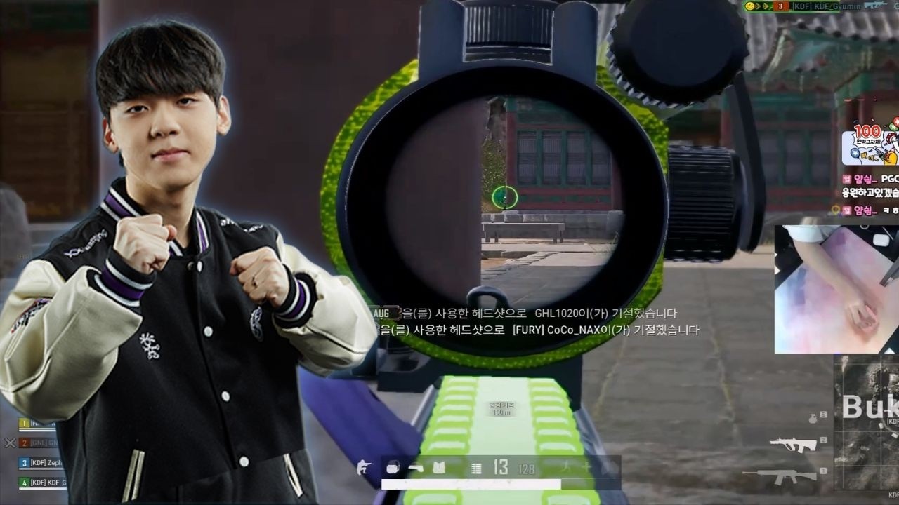 KDF_Gyumin#2 - SQUAD RANKED - PUBG Pro