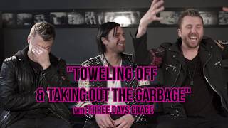 Three Days Grace Interview About Toweling Off & Taking Out the Garbage - Gear Gone Wild #015