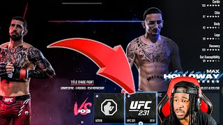 New Max Holloway 100 Cardio Alter Ego Update