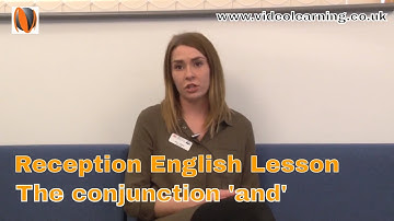 Reception Foundation Stage English Lesson Observation: The Conjunction 