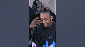 DTHANG Gets A First Day Out Haircut By Xaff Cutz!! 🗽🔥 #shorts #dthang #nyc #bronx #drill #viral