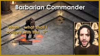 Barbarian Commander - D2R Off-Meta Build - I Love it.
