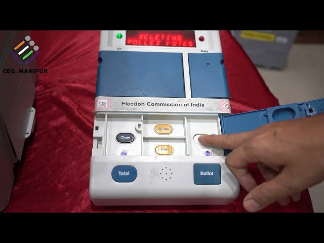 EVM u0026 VVPAT Connection and Working - All You Need To Know | ECI | CEO Manipur | Election class=