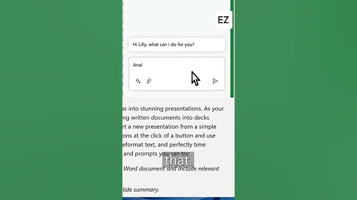 Microsoft 365 Copilot in Excel #shorts - 天天要闻