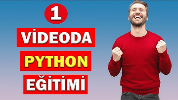 1 VİDEODA PYTHON DERSLERİ 🔥 Komple Python Eğitimi