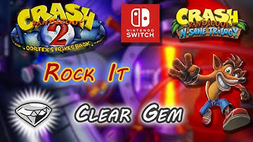 Rock It - Clear Gem ⚪💎 (All boxes) ~ Crash Bandicoot 2: Cortex Strikes Back