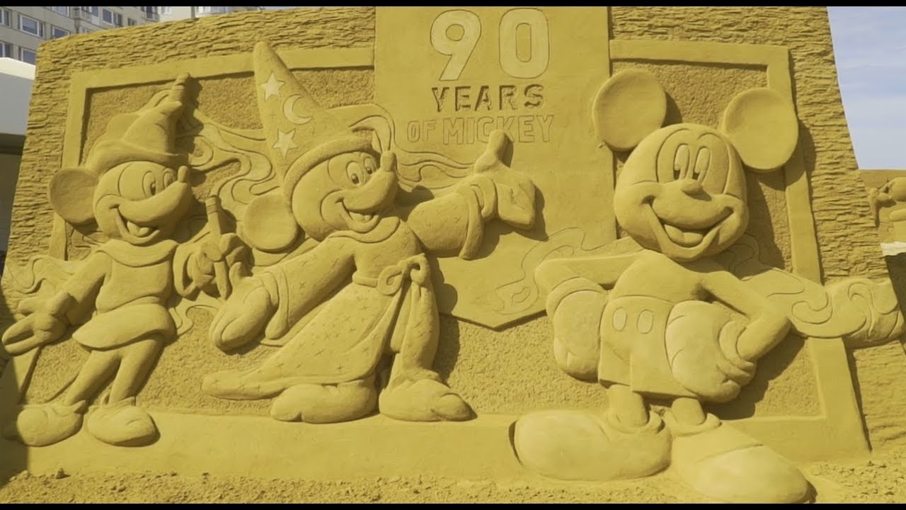 Disney Sand Magic 2018 Oostende YouTube