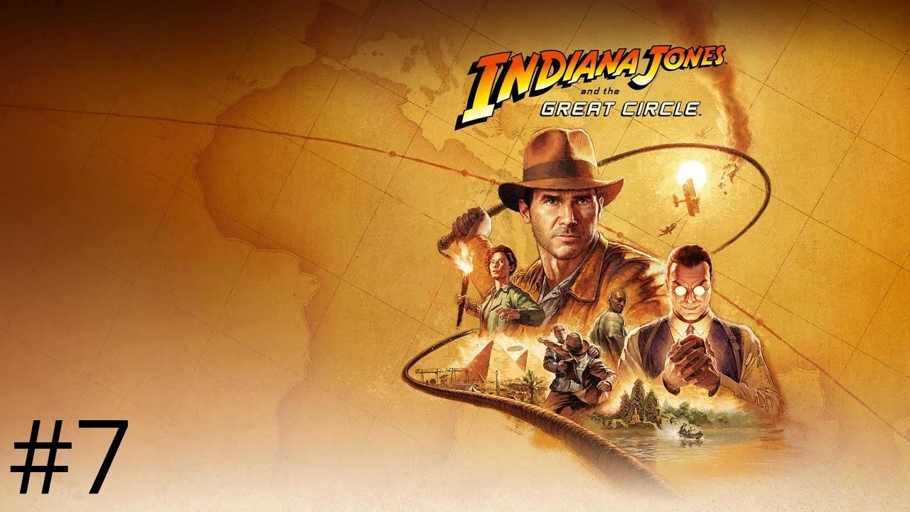 Indiana Jones and The Great circle #7 - EXPLORANDO O EGITO