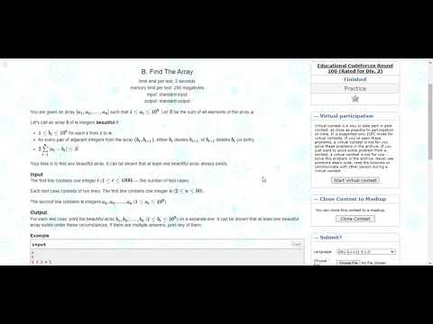 B. Find The Array