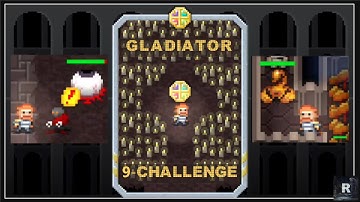 Gladiator 9-Challenge Run | Demon Halls & Yog-Dzewa | Shattered Pixel Dungeon 1.4b