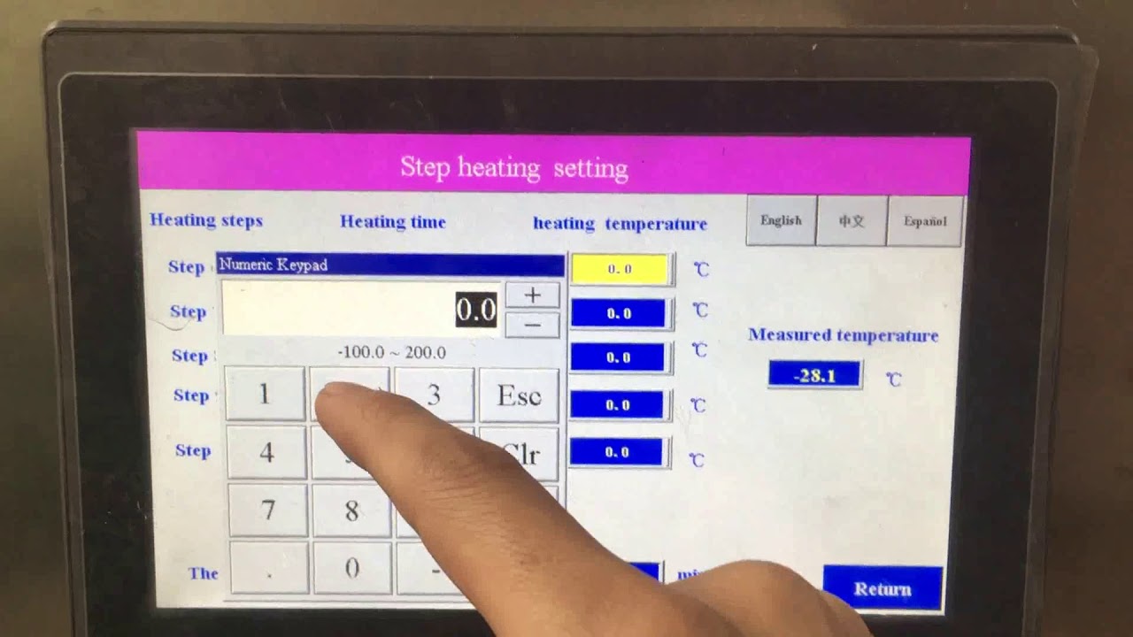 KEMOLO Freeze Dryer Machine Step Heating Setting YouTube