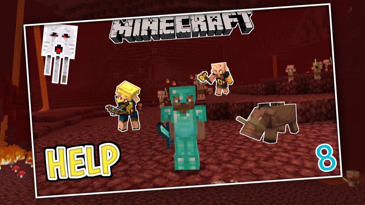 My First Day In Nether World Gone Extremely Wrong// Minecraft Survival ...