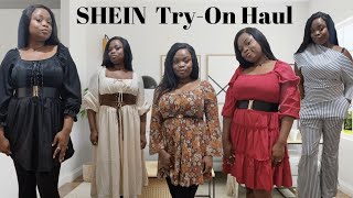 Shein Curve Try-on Haul | Plus Size, Modest & Affordable Spring / Summer Dresses | SHEIN | Tola Lusi