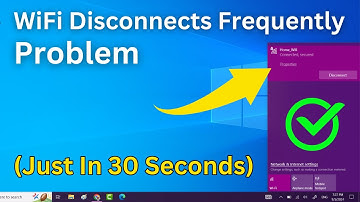 Fix WiFi Disconnects Frequently Windows 10 / 11 Laptop PC | Wifi Disconnecting Problem (Quick Fix)