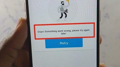 How to fix Oops! Something went wrong, please try again later problem solve in jioMart