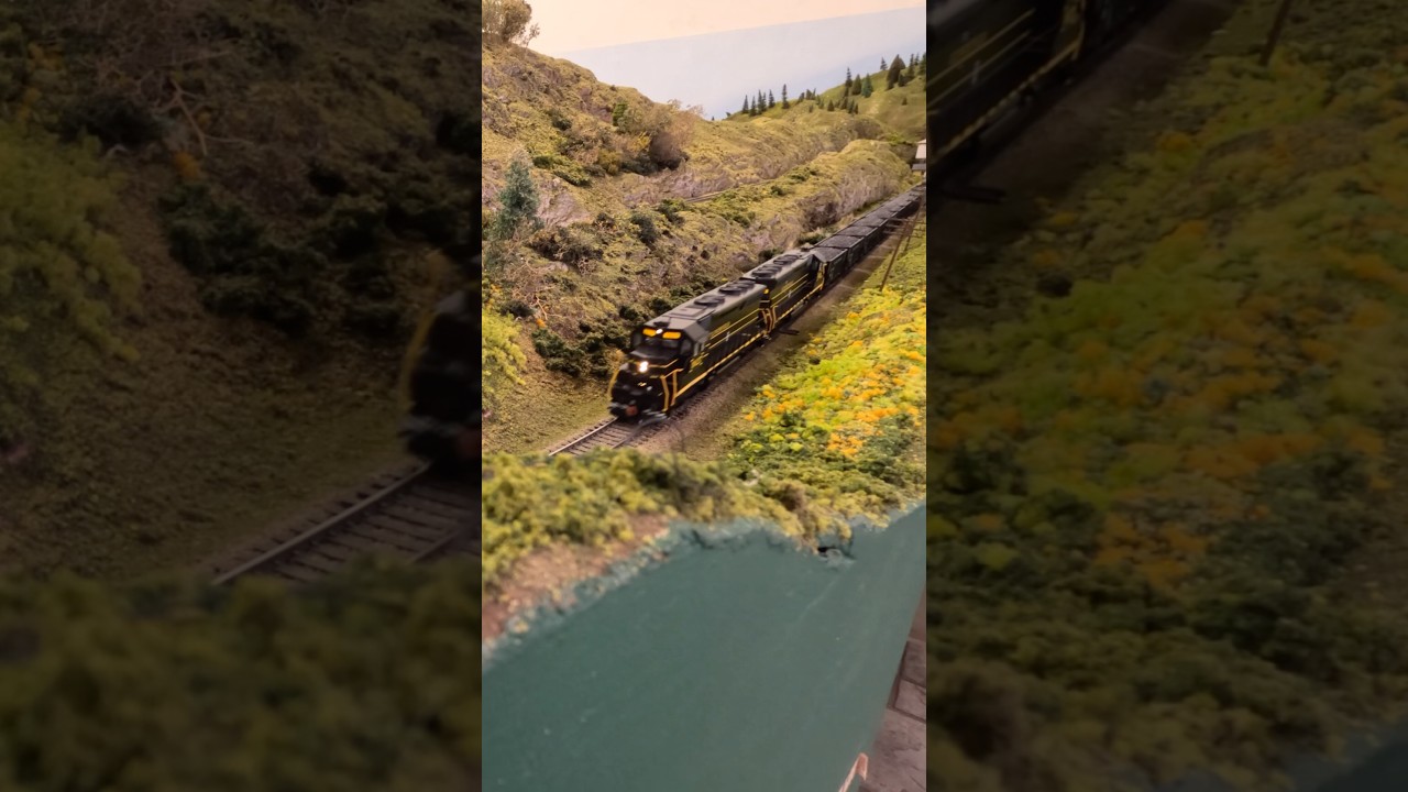 Угольный поезд Клинчфилд в масштабе HO 