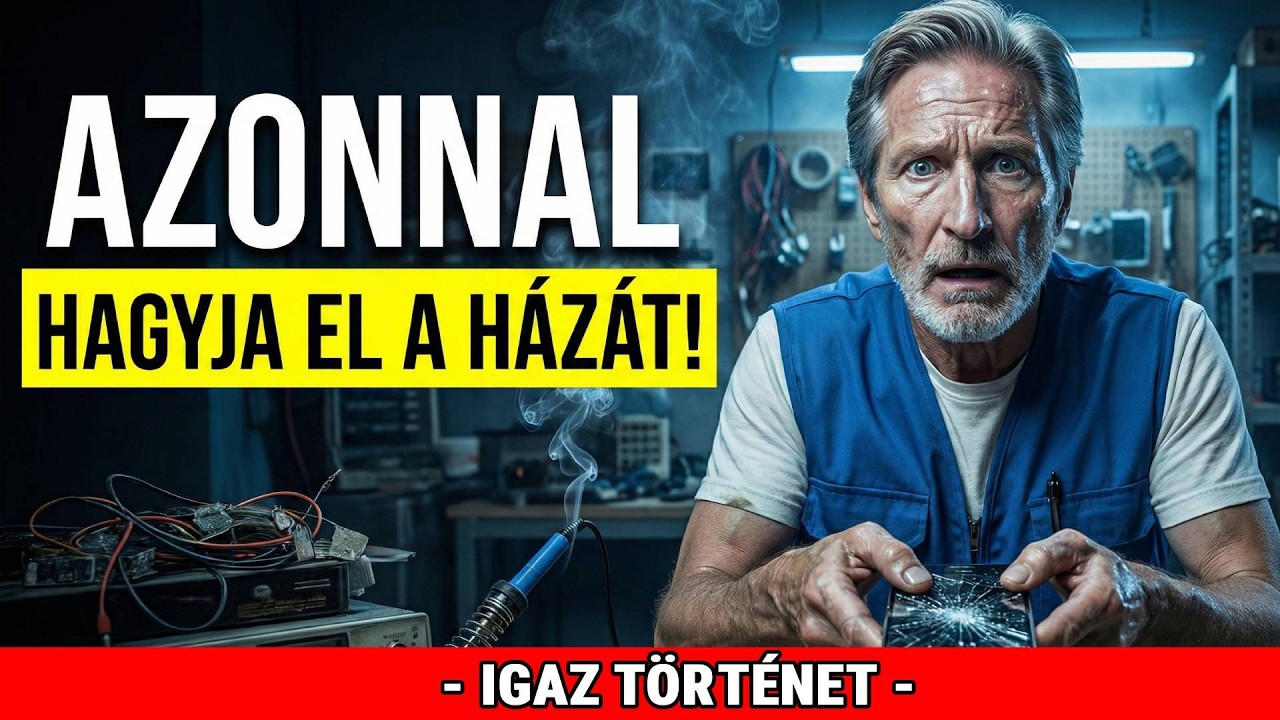 A szerelő remegve adta vissza a telefonját. | Igaz történet