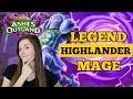 Legend with Highlander Mage | Hearthstone | Ashes of Outland