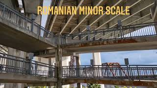 Romanian minor scale.
