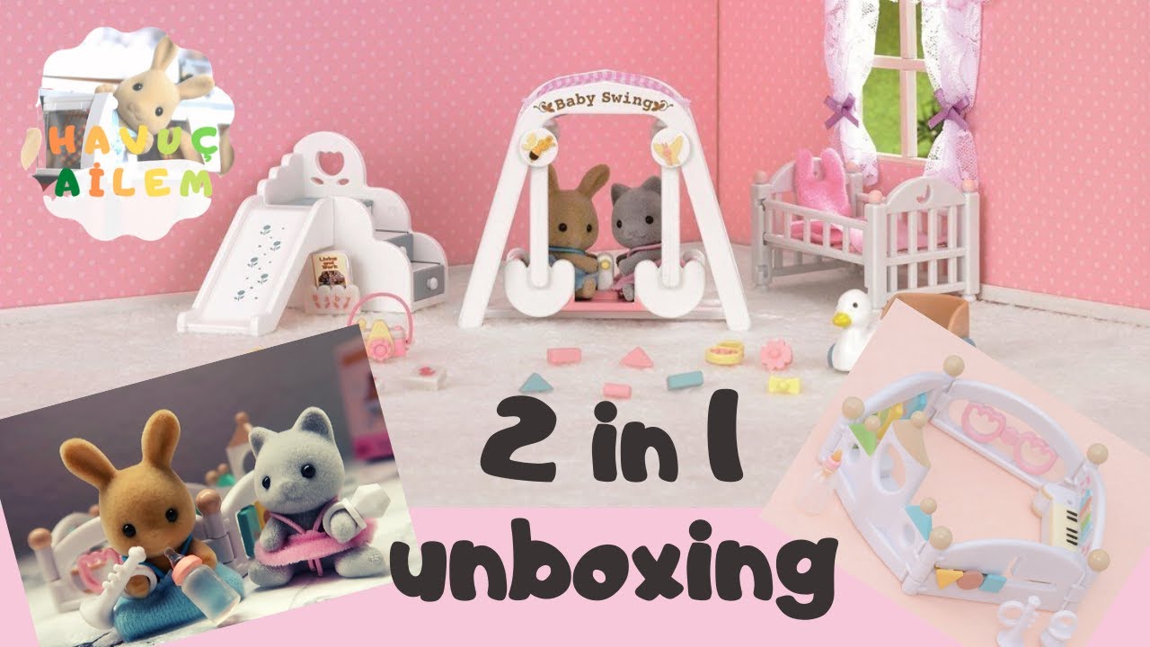 Sylvanian Families Tatli Bebekler Ve Bebek Odasi Oyuncak Kutu Acilimi Youtube