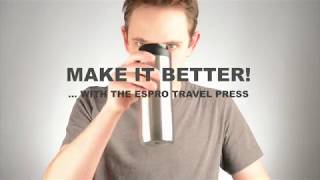Making better coffee with ESPRO travel coffee