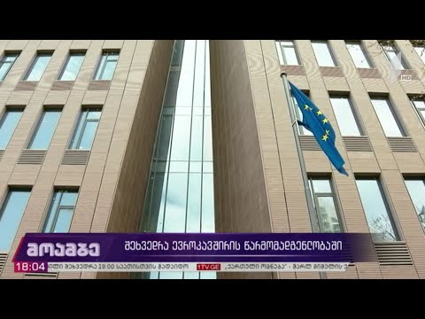 შეხვედრა ევროკავშირის წარმომადგენლობაში