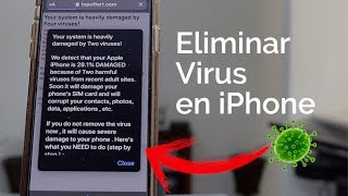 ¿VIRUS ON IPHONE?  HOW TO FIX IT