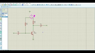 FIXED BIASED CONFIGURATION CIRCUIT USING PROTEUS