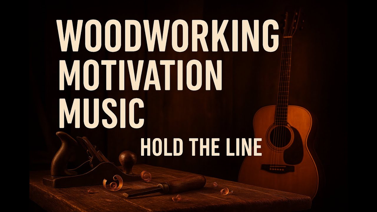 Hold The Line – Woodworking Motivation Song for Brave Cuts & Bold Builds 