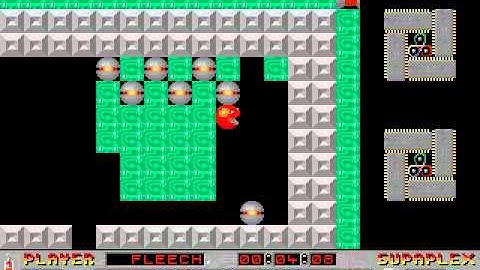 Supaplex: Original Levels: Level 82: Time Is Info!