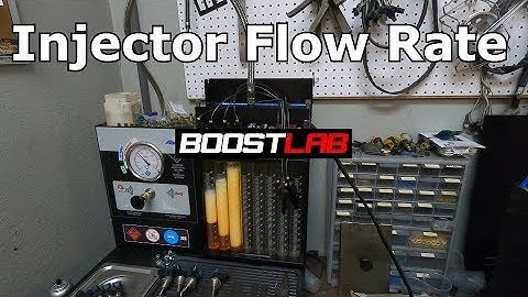 Grams 1000cc injectors Flow test