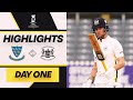 Highlights  sussex v gloucestershire  day one  three fifties help glos secure two batting points
