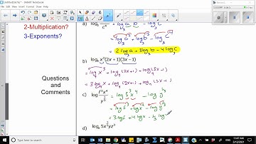10 3  Properties of Logarithms video