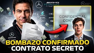 Toto Wolff Revela El Megacontrato Secreto Por Colapinto Mercedes Da El Pe Mundial Hoy Ya
