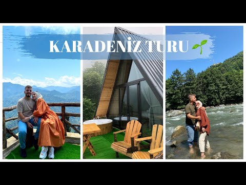 BALAYI VLOG🍯 Rize 🤩KARADENİZ TURU🍃🍃 #honeymoon