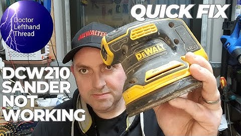 Dewalt DCW210 How to teardown & repair
