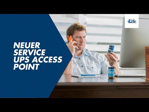 4Life Europe -  Neuer service UPS Access Point - German