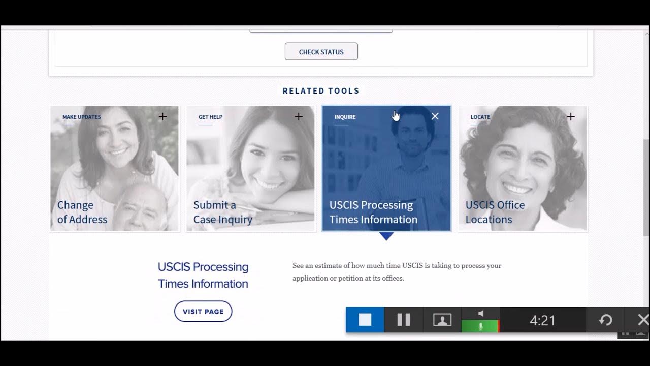 How to Check USCIS Case Status YouTube