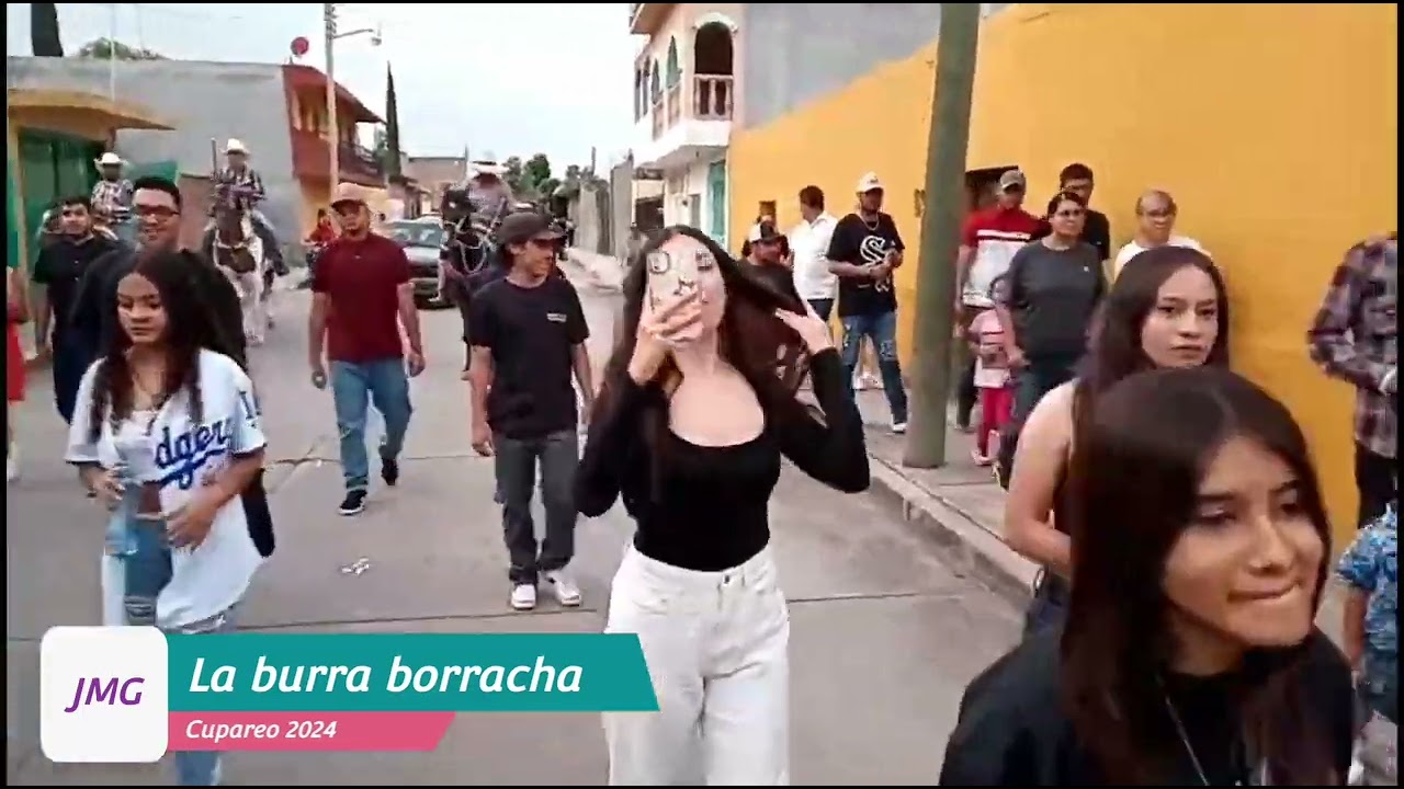 Fiestas Cupareo 2024 la burrita borracha