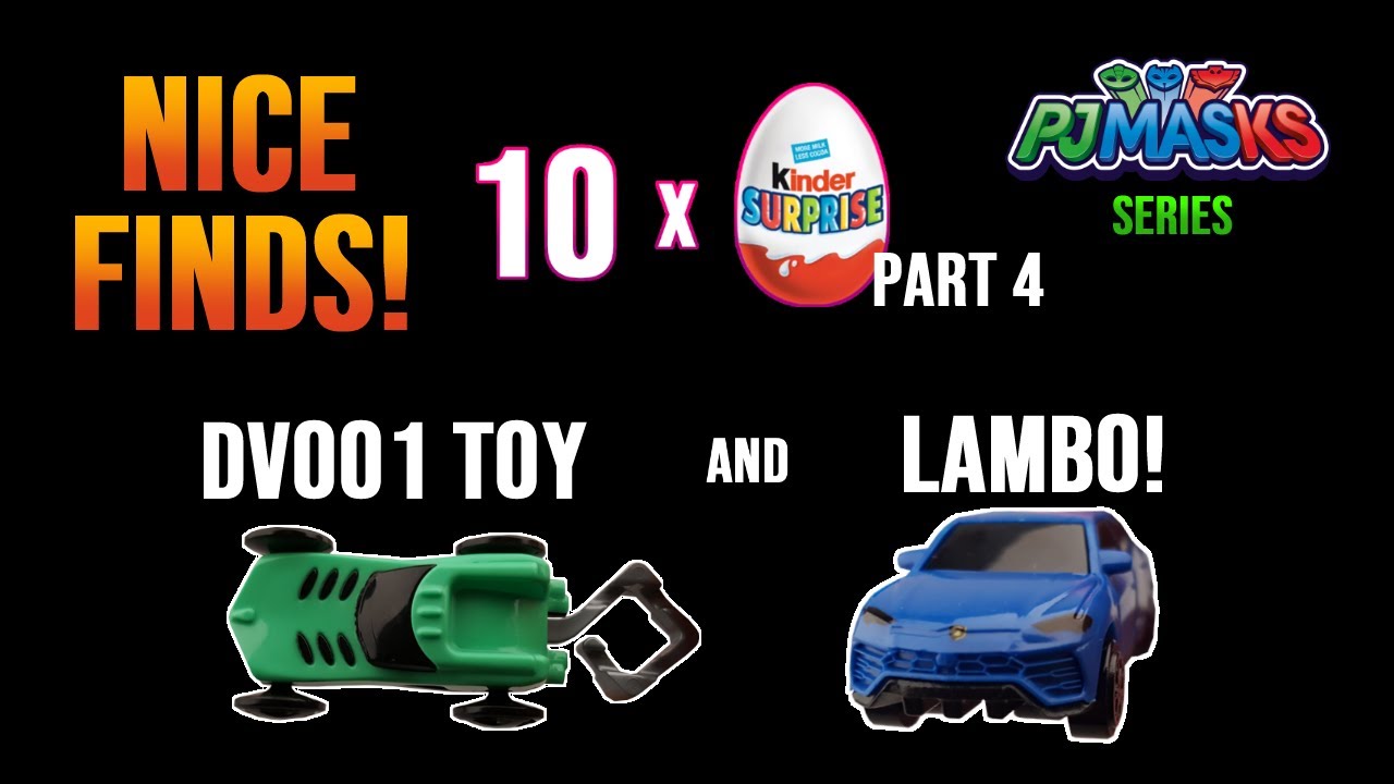 Lamborghini kinder surprise