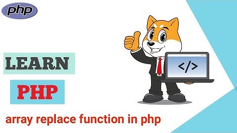 array replace function in php || array replace_recursive function in php #php36