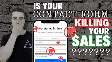 Is Your Contact Form Costing You Sales?