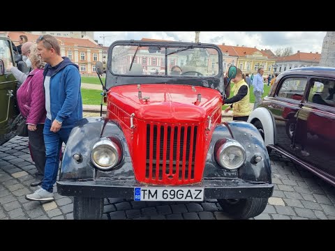 Retroparada masinilor de epoca la Timisoara