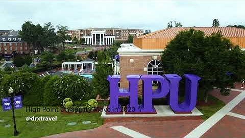 High Point University Move In Days 2020