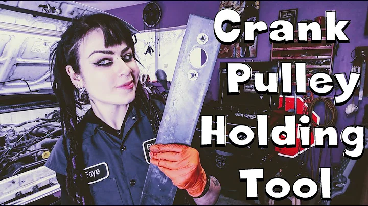 5VZ Crank Pulley Holding Tool Round 2, and a littl...