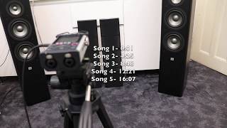 JBL Studio 280 - Audio Test, Sound Demo #5