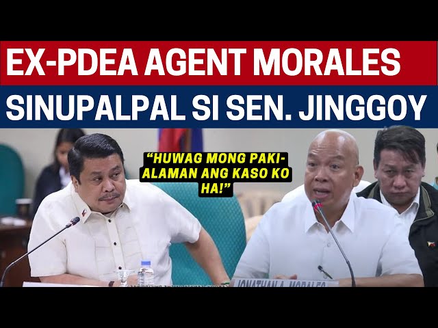 Sen. Jinggoy NATAMEME SA PATUTSADA NI ex-PDEA agent Morales class=